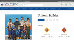 Desktop Screenshot of bsauniforms.org